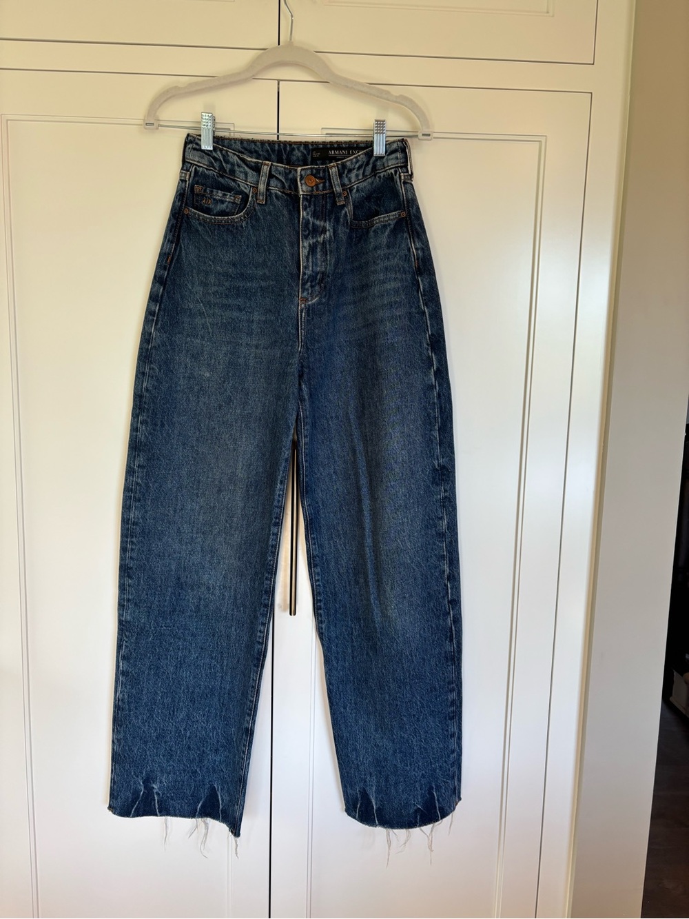 Armani Exchange Dark Blue Boyfriend Jeans